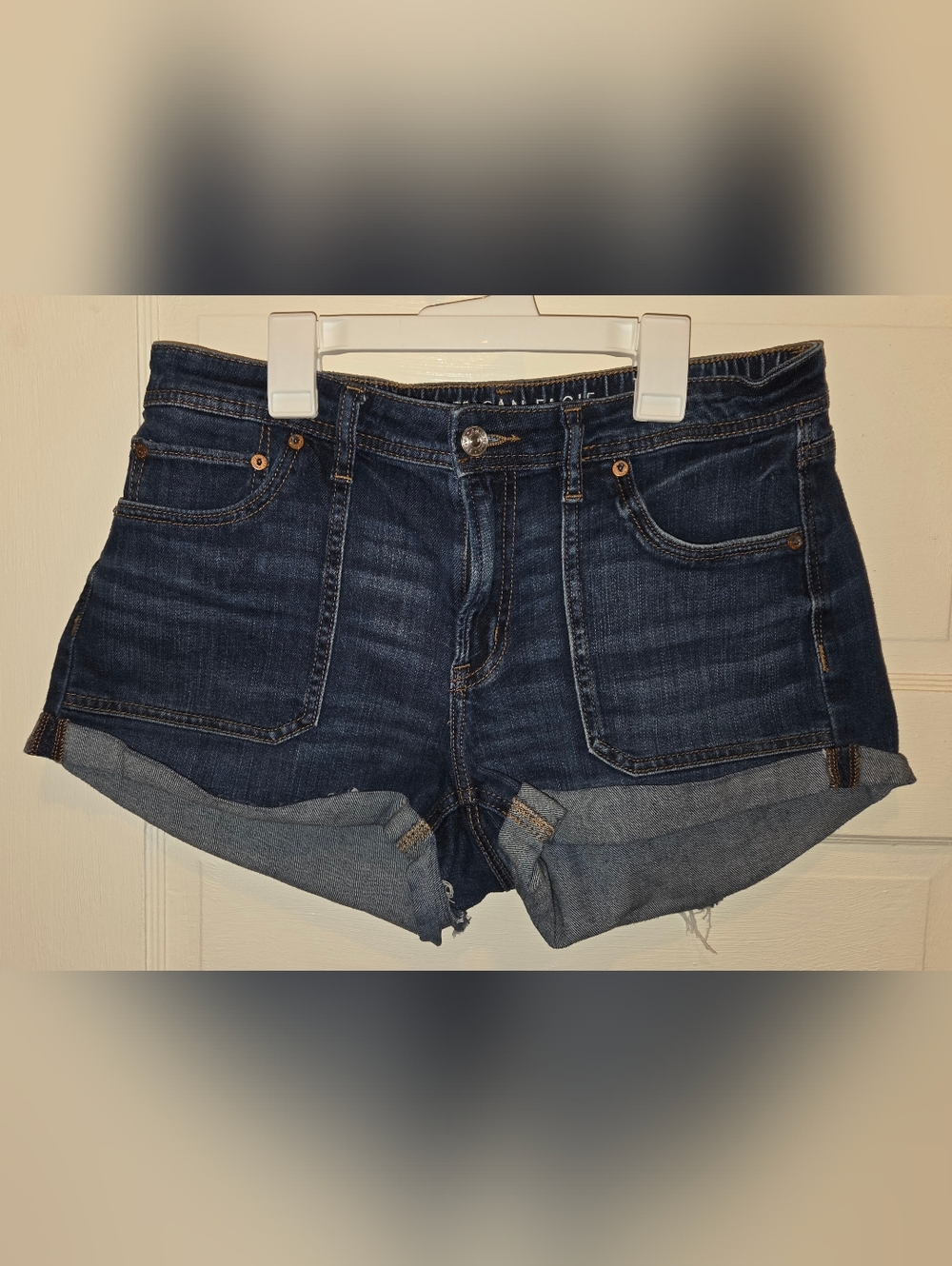 American Eagle Outfitters Dark Blue Stretch Jeans